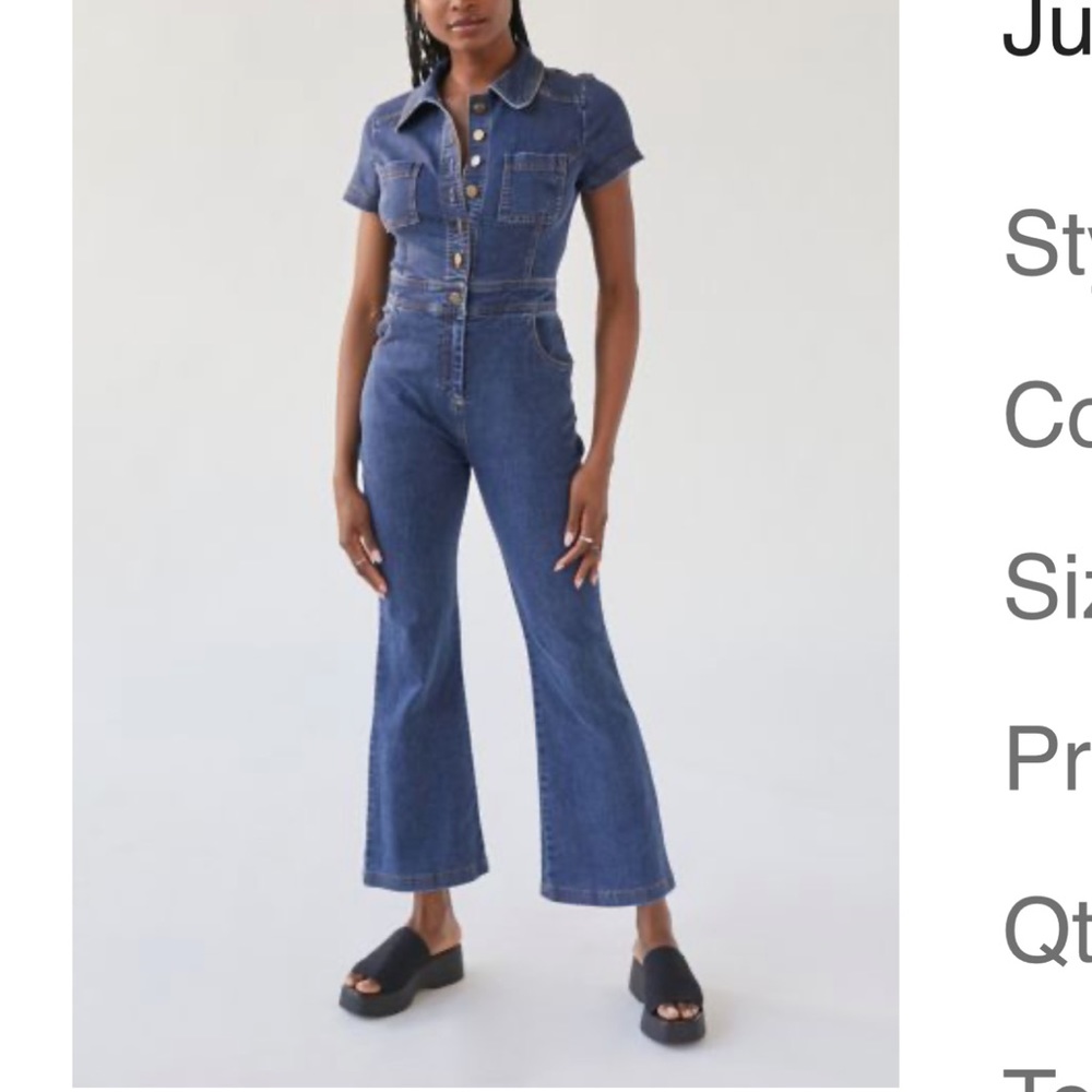 Urban Outfitters Denim Jumpsuit